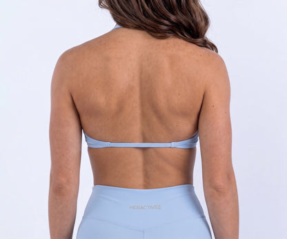 Contour Backless Bra- Baby Blue