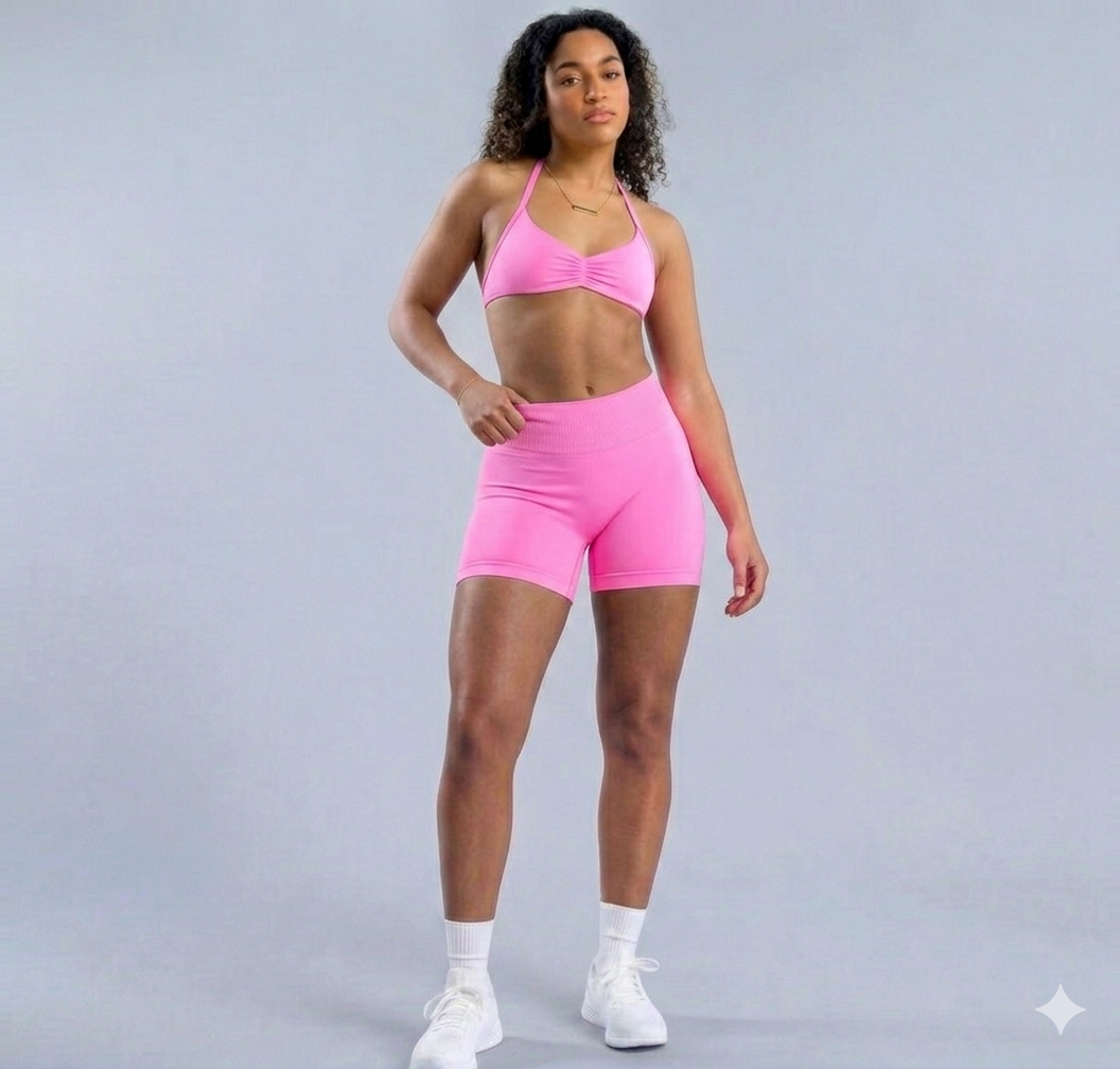 Motion Seamless Halter Set