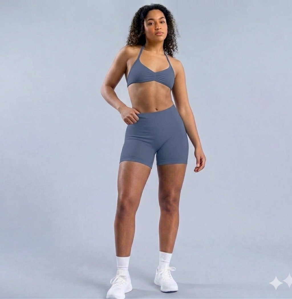 Motion Seamless Halter Set