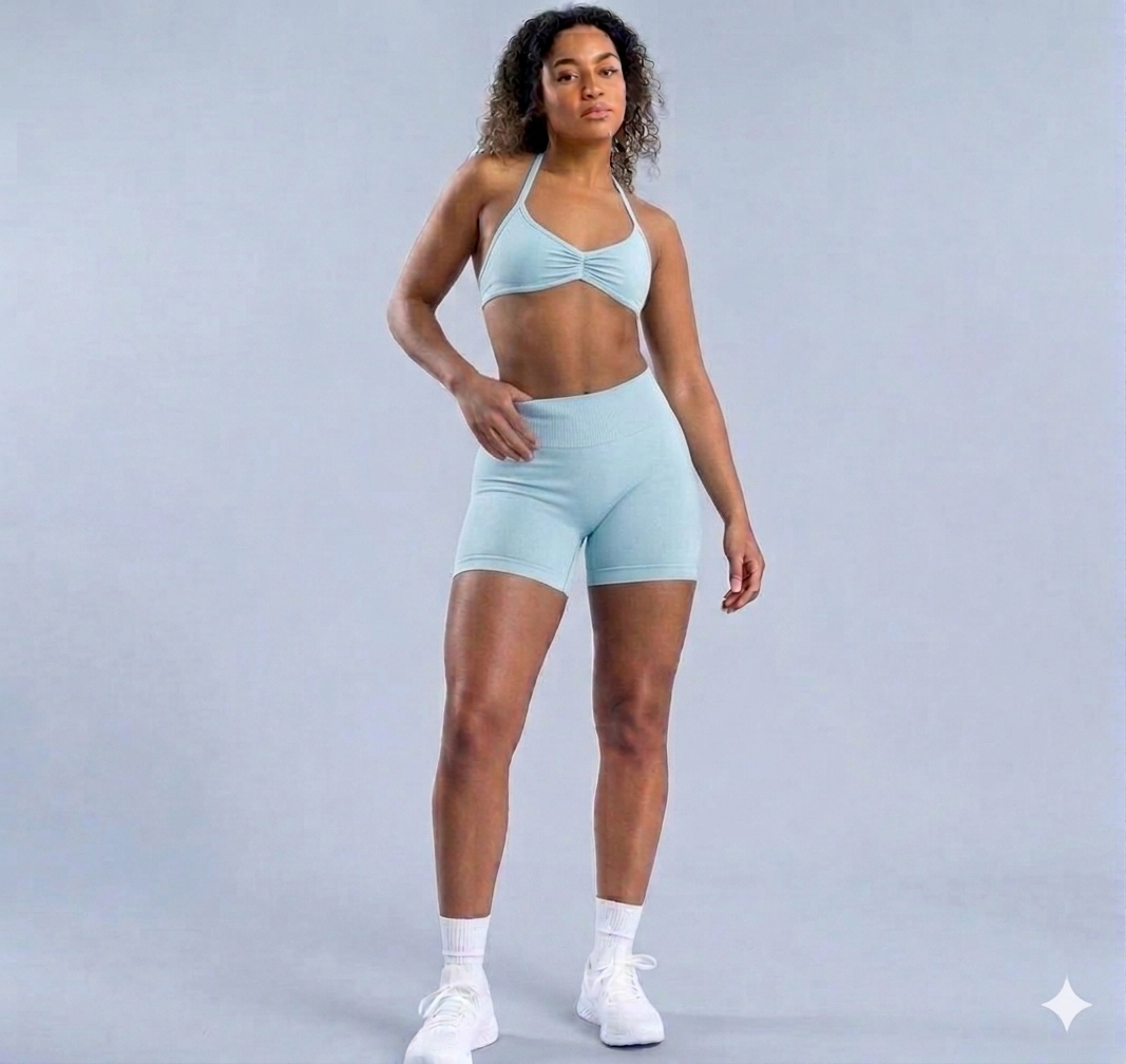 Motion Seamless Halter Set