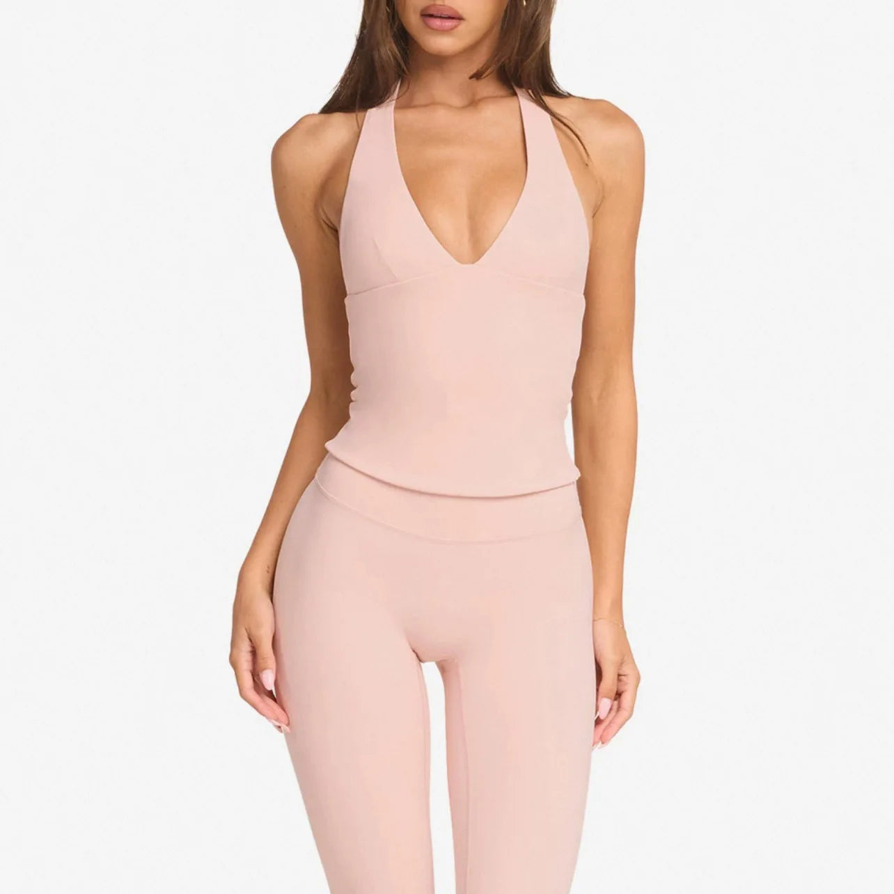 Ethereal Deep V-Neck Wrap Top