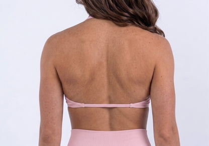 Contour Backless Bra - Blush Pink