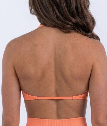 Contour Backless Bra- Peach