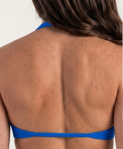 Contour Backless Bra- Electric blue