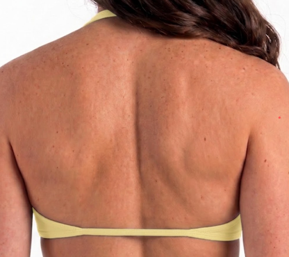 Contour Backless Bra- Creamy yellow