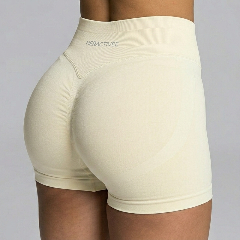 Contour B-lift Shorts - Creamy yellow